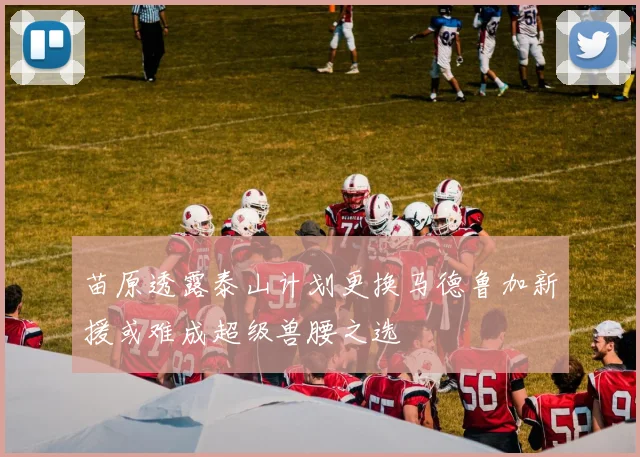 苗原透露泰山计划更换马德鲁加新援或难成超级兽腰之选